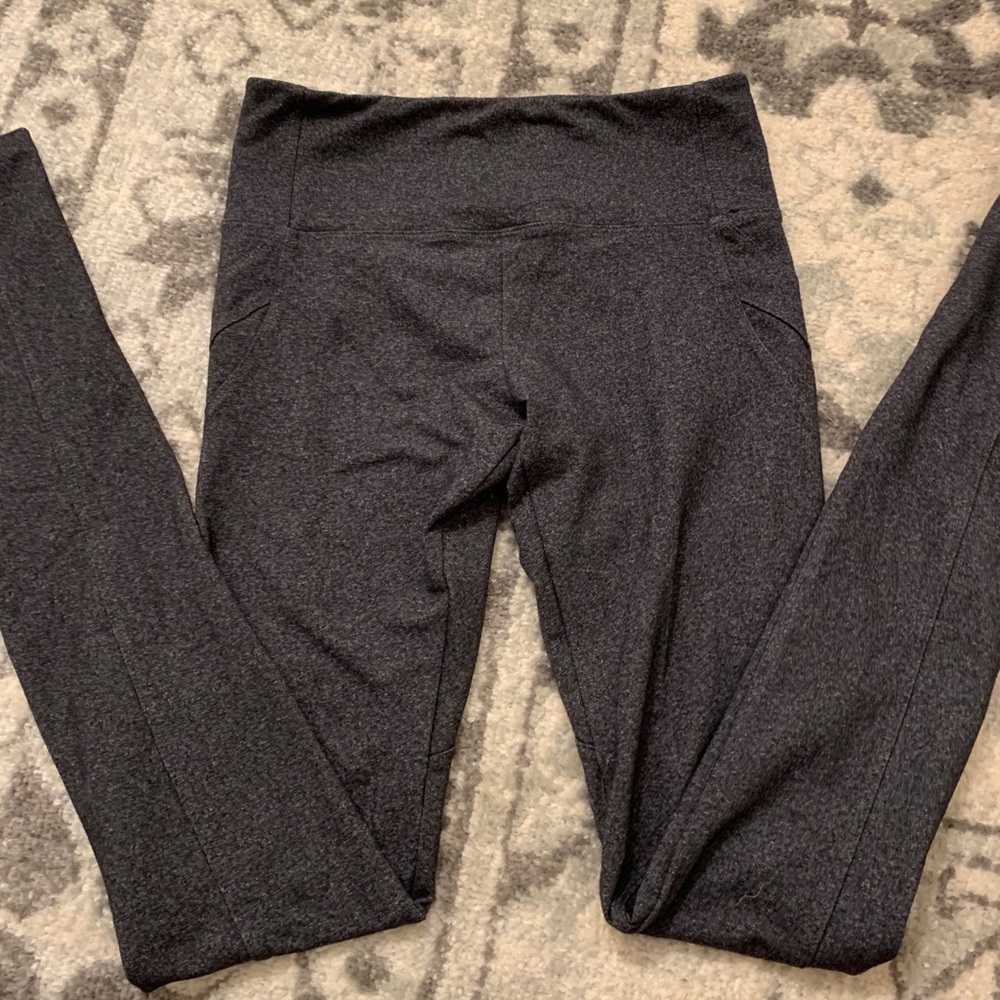 Gray leggings
